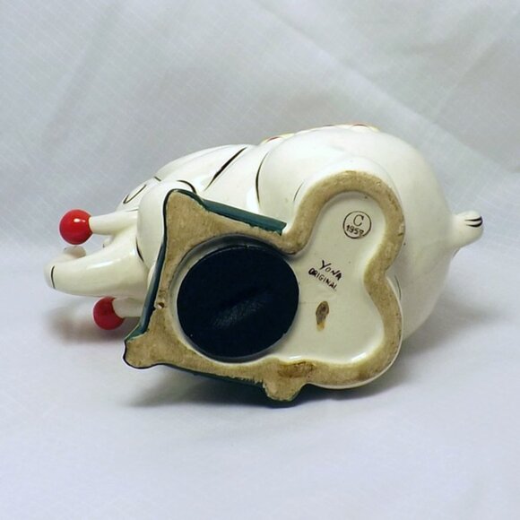 VTG 1957 Yona, Coin Bank, Clown with Elephant - Picture 5 of 10